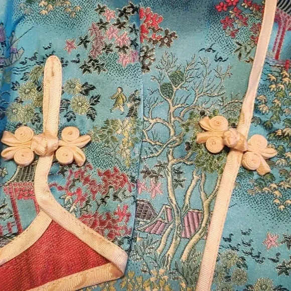 Vintage Asian Jacket Top Shanghai China  Rare - Picture 3 of 8
